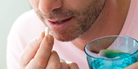 Tomar drogas para a prostatite