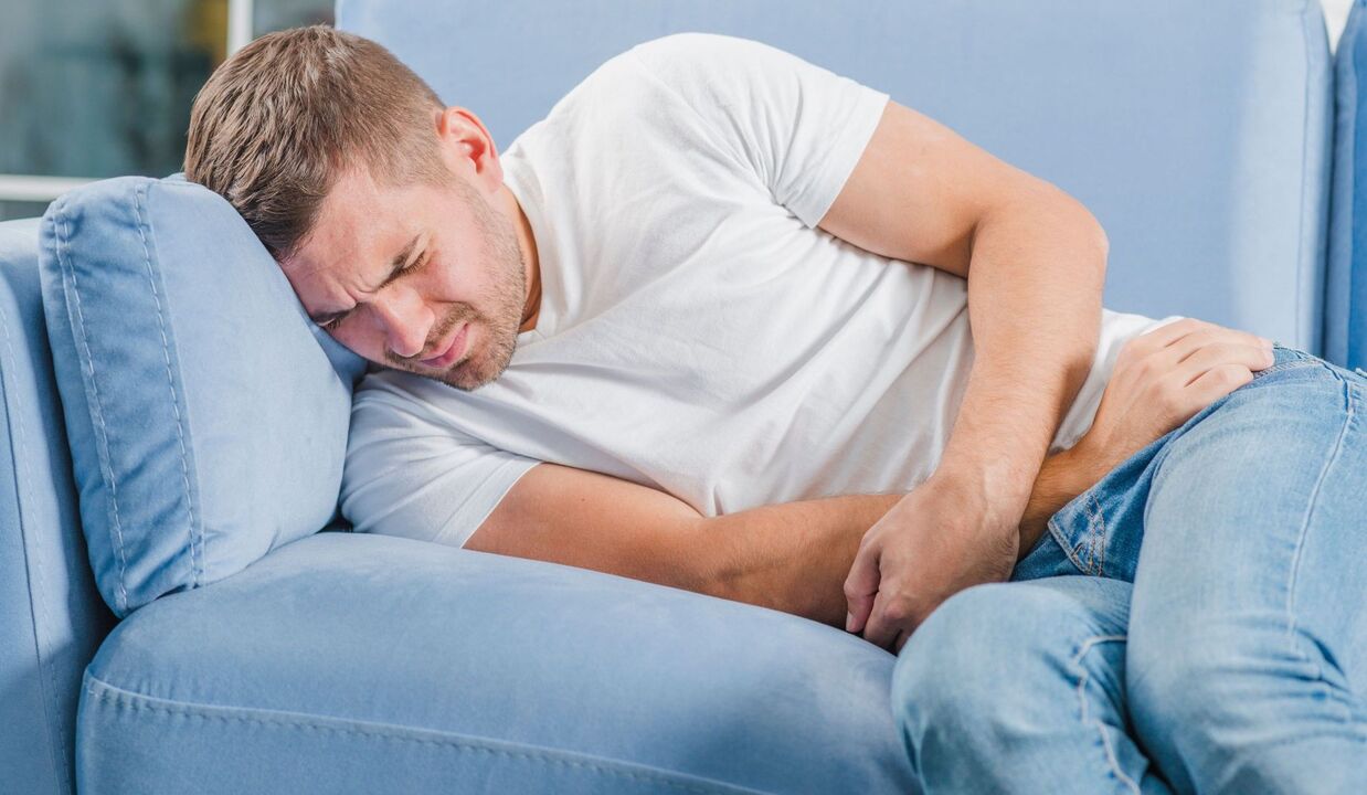 Dor nun home con prostatite crónica